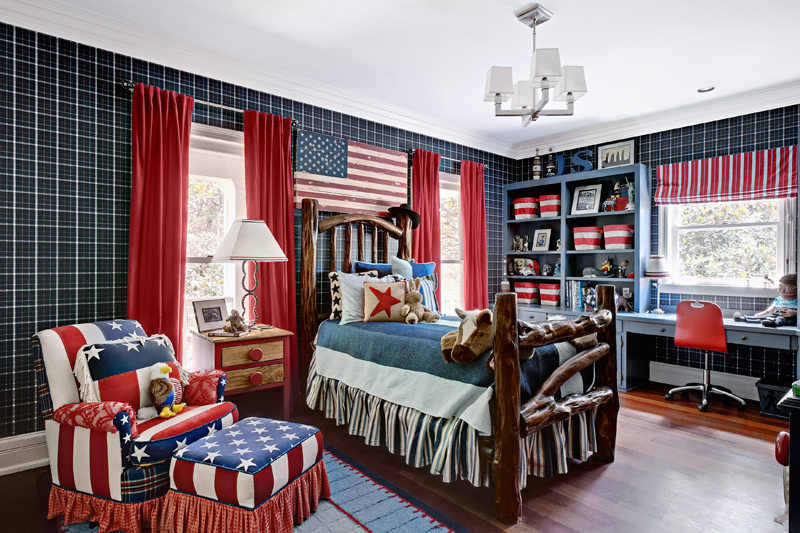 Cozy Bold Kids Bedrooms Decorating Ideas