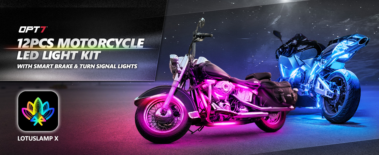 aura motorcycle glow kit remotes