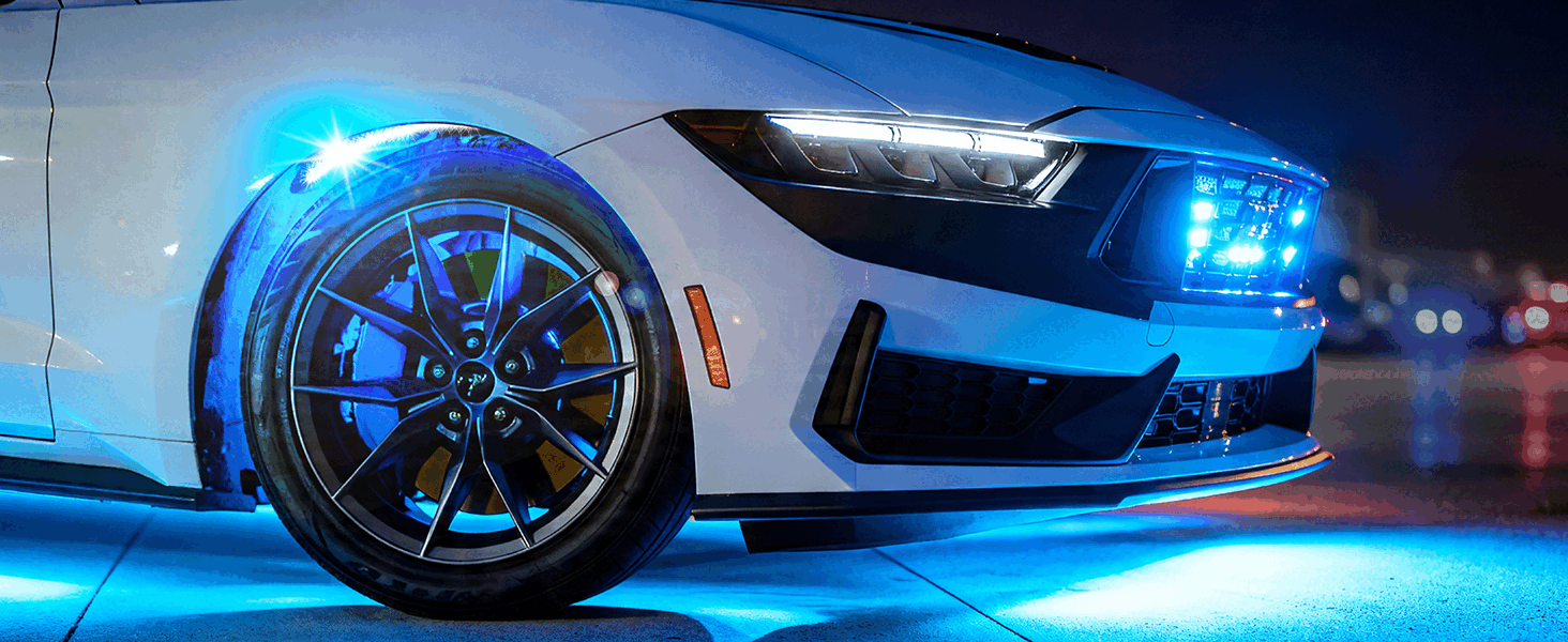 wheel well glow kit colors