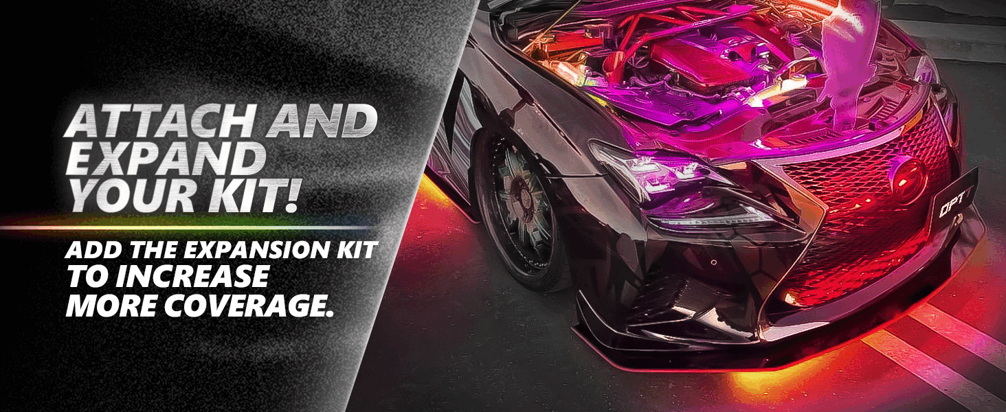 aura LED grille lighting kit