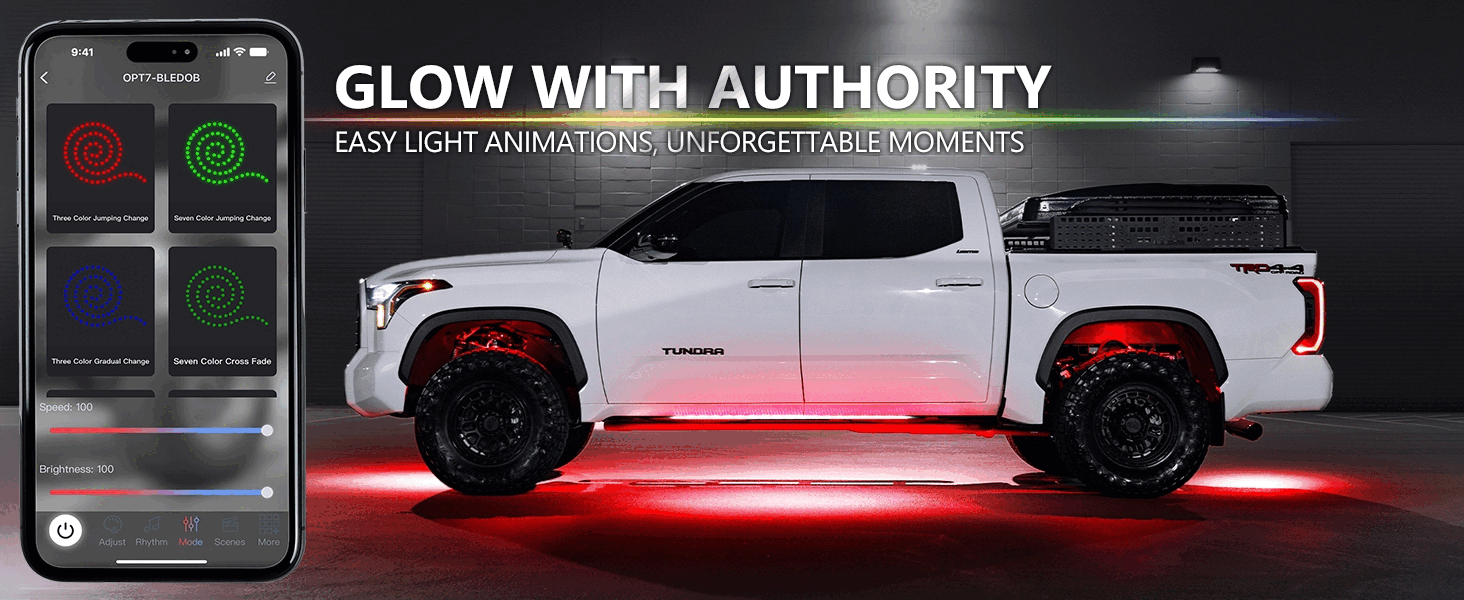 aura underbody led glow kit