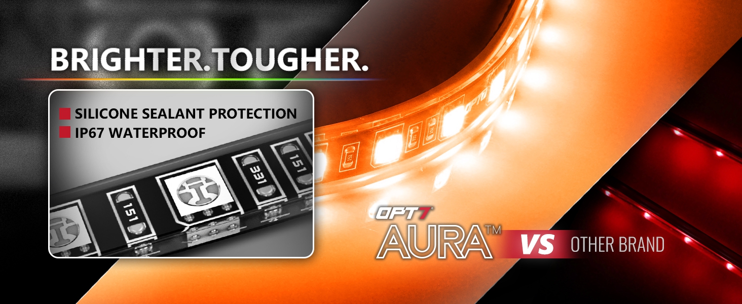 aura LED grille lighting kit