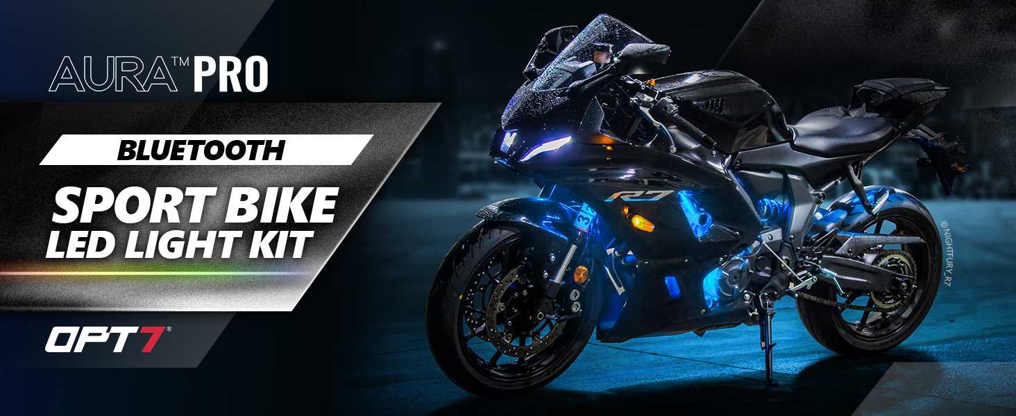 aura motorcycle glow kit remotes