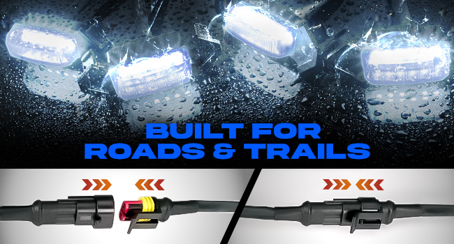 OPT7 Amber LED Grille Lights for Toyota Tacoma TRD PRO 2016-2023